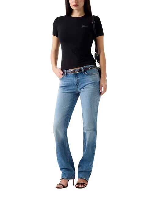 NEW MINI Logo-T-Shirt jetbla - T-Shirts und Tops f&uuml;r Damen