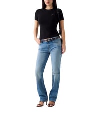 GUESS NEW MINI Logo-T-Shirt jetbla - T-Shirts und Tops f&uuml;r Damen - 3