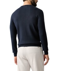 GUESS MASON PRINTED Rundhalspullover smartblue - Herrenpullover - 2