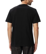 GUESS LOGO Kurzarm-T-Shirt aus reiner Baumwolle jetbla - Herren-T-Shirts - 2