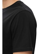 GUESS LOGO Kurzarm-T-Shirt aus reiner Baumwolle jetbla - Herren-T-Shirts - 5
