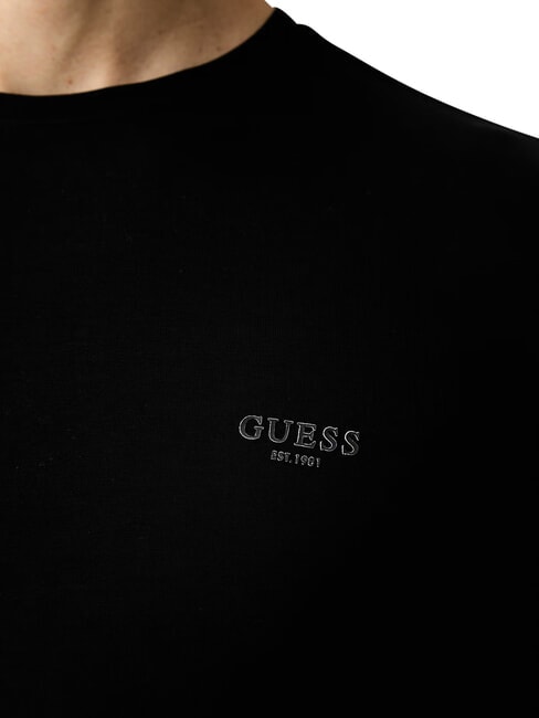 CORE Lang&auml;rmeliges T-Shirt, schmal geschnitten jetbla - Herrenpullover