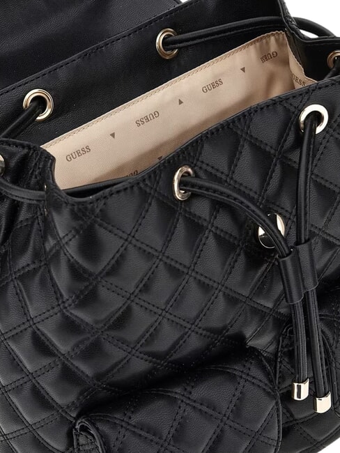 GIULLY 2 Rucksack mit Vordertaschen SCHWARZ - Damentaschen