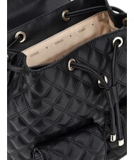 GUESS GIULLY 2 Rucksack mit Vordertaschen SCHWARZ - Damentaschen - 6
