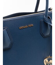 MICHAEL KORS MERCER Schultertasche, Leder Marine - Damentaschen - 3