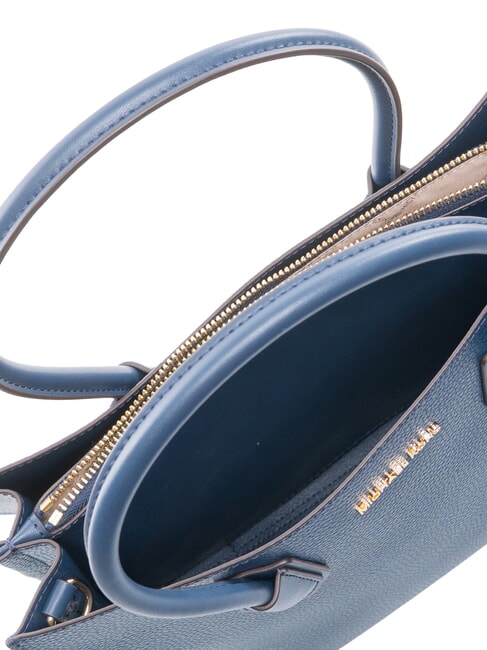 MERCER Schultertasche, Leder Marine - Damentaschen