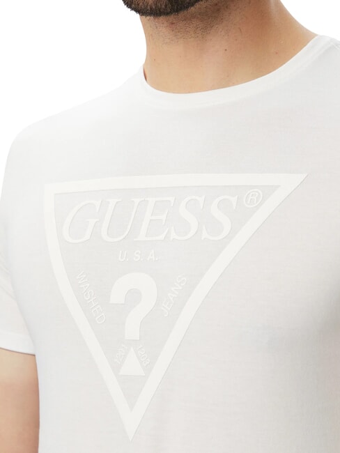 CORE Kurzarm-T-Shirt aus reiner Baumwolle purwei&szlig; - Herren-T-Shirts