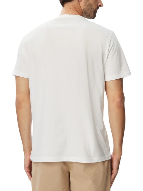 LOGO Kurzarm-T-Shirt aus reiner Baumwolle purwei&szlig; - Herren-T-Shirts