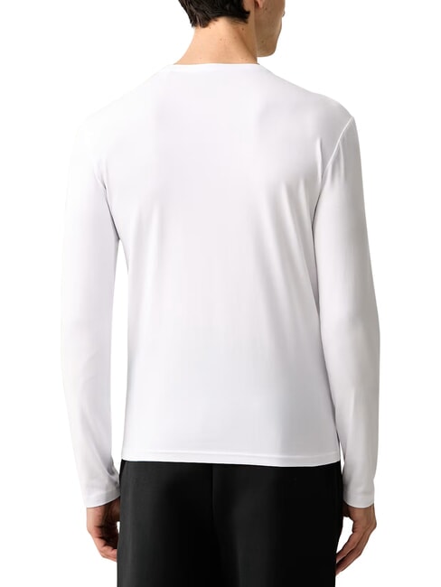 CORE Lang&auml;rmeliges T-Shirt, schmal geschnitten purwei&szlig; - Herrenpullover