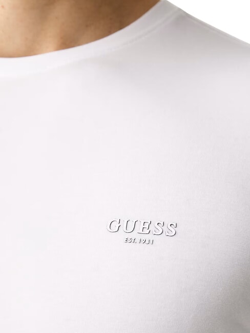 CORE Lang&auml;rmeliges T-Shirt, schmal geschnitten purwei&szlig; - Herrenpullover