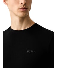 GUESS CORE Kurz&auml;rmeliges T-Shirt, schmal geschnitten jetbla - Herren-T-Shirts - 4