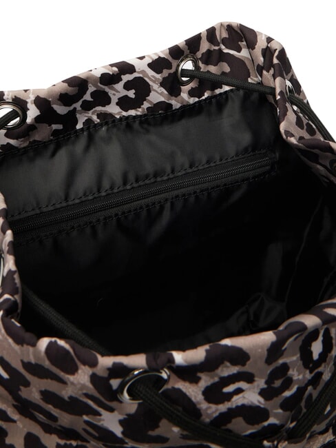 GIRL ALLOVER Rucksack mit mehreren F&auml;chern Leopardenmuster-Kurse - Damentaschen