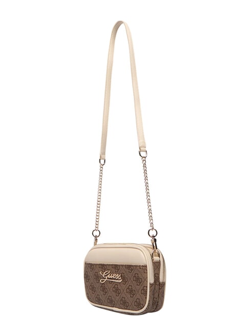 GIRL MINI ME Mini-Schultertasche 4g aop beige wei&szlig; - Damentaschen