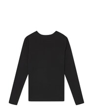 GUESS KIDS Langarm-T-Shirt mit Strasssteinen jetbla - Kinder-T-Shirt - 2