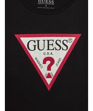 GUESS KIDS Langarm-T-Shirt mit Strasssteinen jetbla - Kinder-T-Shirt - 3