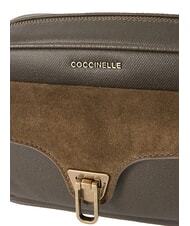 COCCINELLE BEAT WAXED Mini-Schultertasche Dreck - Damentaschen - 3