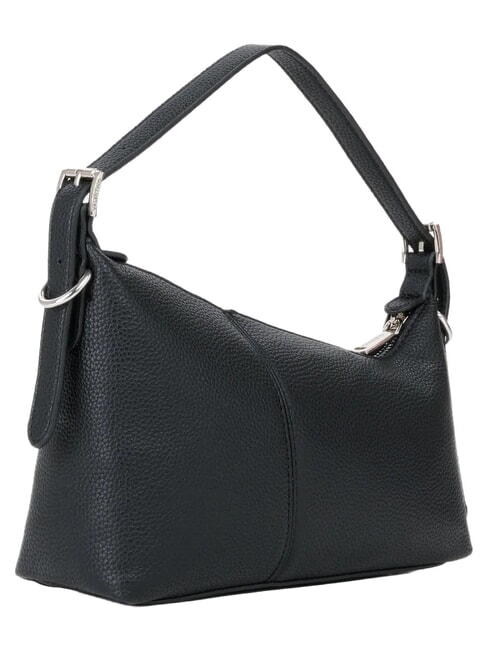 YUKI Schultertasche mit Schultergurt Schwarz - Damentaschen