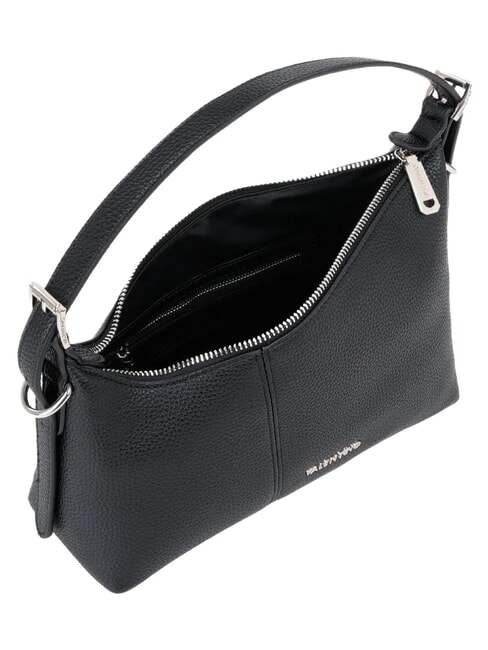 YUKI Schultertasche mit Schultergurt Schwarz - Damentaschen