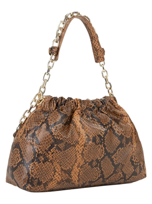 LUMIRA PYTHON Schultertasche mit Schultergurt Leder - Damentaschen