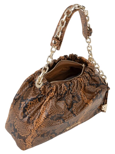 LUMIRA PYTHON Schultertasche mit Schultergurt Leder - Damentaschen