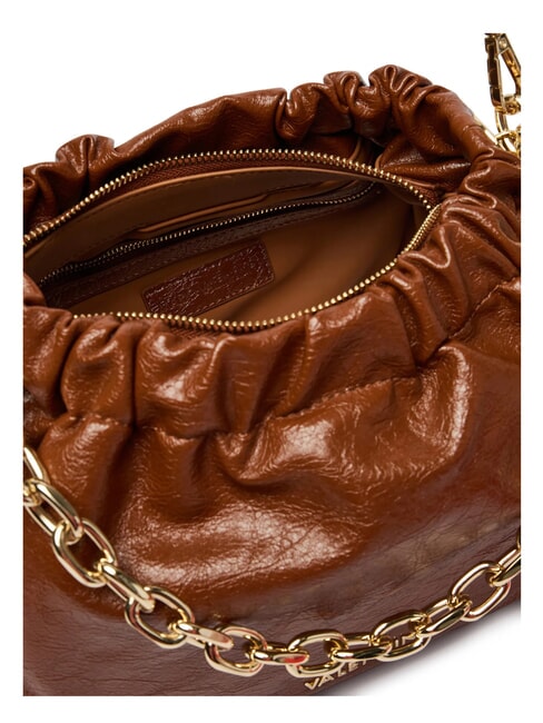 LUMIRA Schultertasche mit Schultergurt Leder - Damentaschen