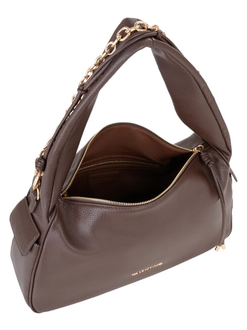 SAPHIRA RE Schultertasche mit Schultergurt dunkel - Damentaschen