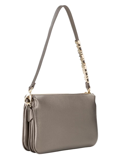 BARN Schultertasche mit Schultergurt Gunmetal - Damentaschen