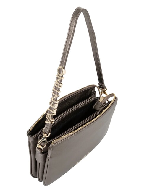 BARN Schultertasche mit Schultergurt Gunmetal - Damentaschen