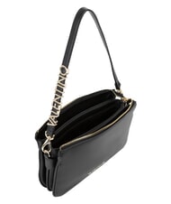 MARIO VALENTINO BARN Schultertasche mit Schultergurt Schwarz - Damentaschen - 3