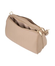 MARIO VALENTINO THAOE RE L Schultertasche mit Schultergurt Beige - Damentaschen - 3