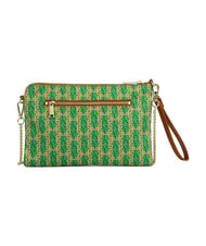 YNOT AUDREY Clutch mit Handgelenkschlaufe und Schulterriemen Kiwi - Damentaschen - 3