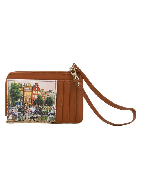 YESBAG Kartenetui mit Rei&szlig;verschluss und Armband Blumenfluss - Brieftaschen Damen