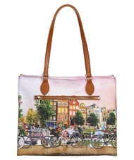 YNOT YESBAG Einkaufstasche, Umh&auml;ngetasche Blumenfluss - Damentaschen - 3