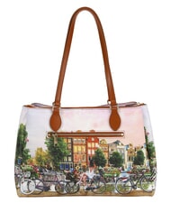 YNOT YESBAG Einkaufstasche, Umh&auml;ngetasche Blumenfluss - Damentaschen - 3