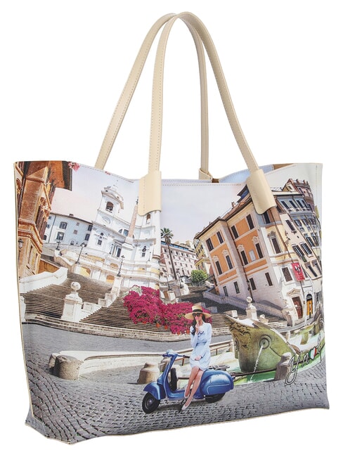 YESBAG Einkaufstasche, Umh&auml;ngetasche R&ouml;mischer Urlaub - Damentaschen