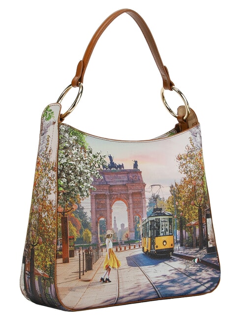 YESBAG Hobo-Tasche, Schultertasche Spritzer - Damentaschen