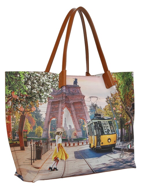 YESBAG Einkaufstasche, Umh&auml;ngetasche Spritzer - Damentaschen