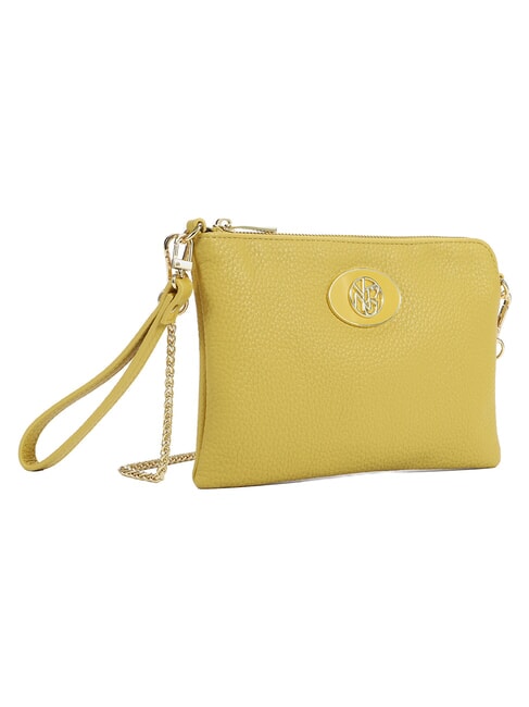 HAPPY Clutch mit Schulterriemen und Handgelenktasche Sonne - Damentaschen