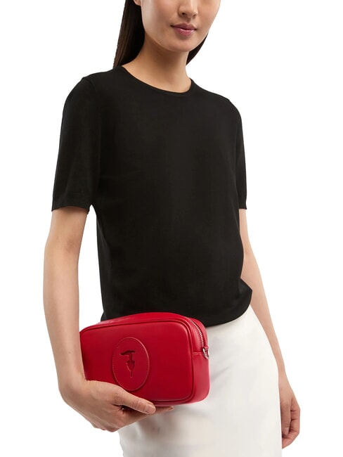 SOCIETY Mini-Schultertasche Rot - Damentaschen