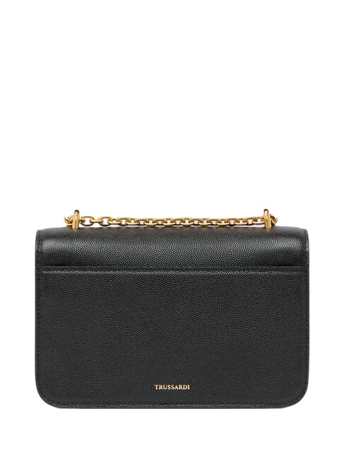CAMEO Mini-Schultertasche aus Leder Schwarz - Damentaschen