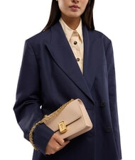 TRUSSARDI CAMEO Mini-Schultertasche aus Leder nackt - Damentaschen - 2