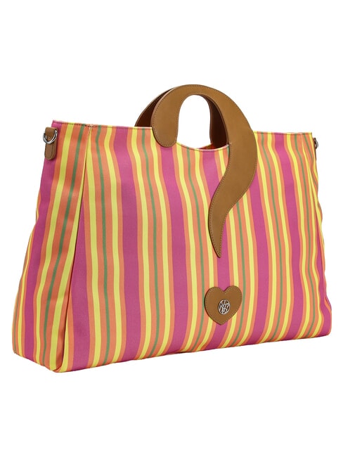 STRIPES Handtasche mit Schulterriemen orange - Damentaschen