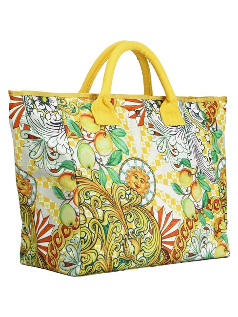 MODICA Strandtasche, handlich Zitrone - Damentaschen