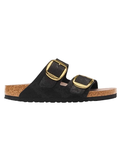 ARIZONA BIG BUCKLE Sandalenpantoffel pythonblack - Damenschuhe