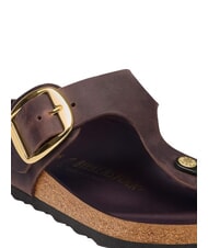 BIRKENSTOCK GIZEH BIG BUCKLE HEX Lederpantoffel-Sandale habana - Damenschuhe - 5