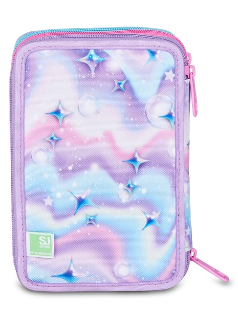 GLOW LED UNICORN GIRL Federm&auml;ppchen mit Schulset zartes Flieder - Etuis und Zubeh&ouml;r