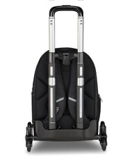 SEVEN MADE OF STARS Rucksack mit Trolley, 14-Zoll-Laptophalterung Schwarz - Rucks&auml;cke mit Trolleyfunktion - 4