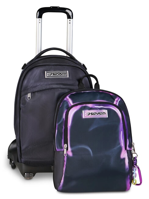 SHADOWS OF COLOR Rucksack mit Trolley helles Lila - Rucks&auml;cke mit Trolleyfunktion