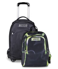 SEVEN SHADOWS OF COLOR Rucksack mit Trolley gelb - Rucks&auml;cke mit Trolleyfunktion - 2