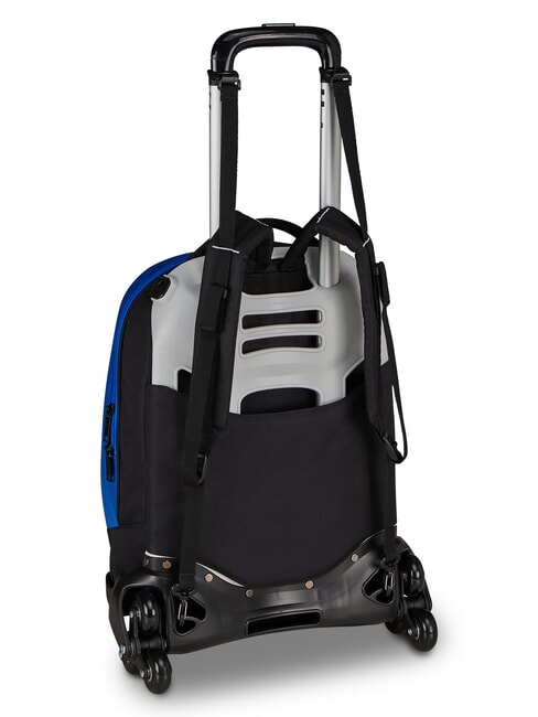OUR DESTINY Rucksack mit abnehmbarem Trolley Elektrisches Blau - Rucks&auml;cke mit Trolleyfunktion